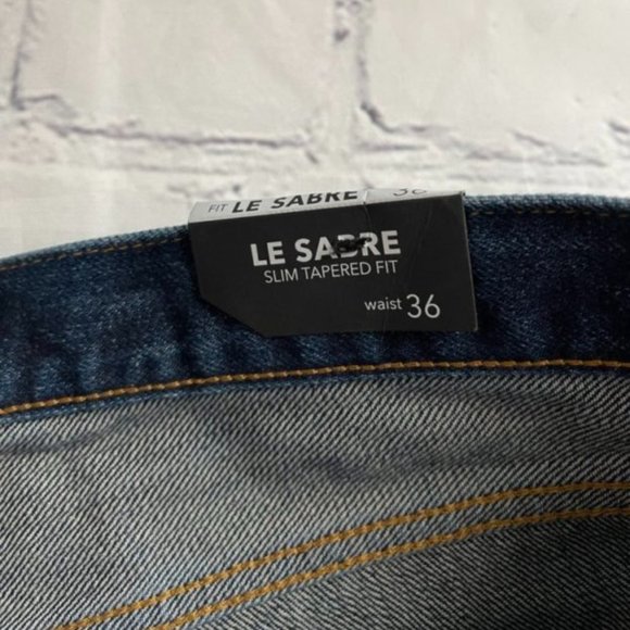 PRPS Le Sabre Slim Fit Jeans In Cimabue - Picture 4 of 11